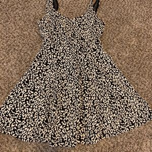 Women’s leopard print tank top dress